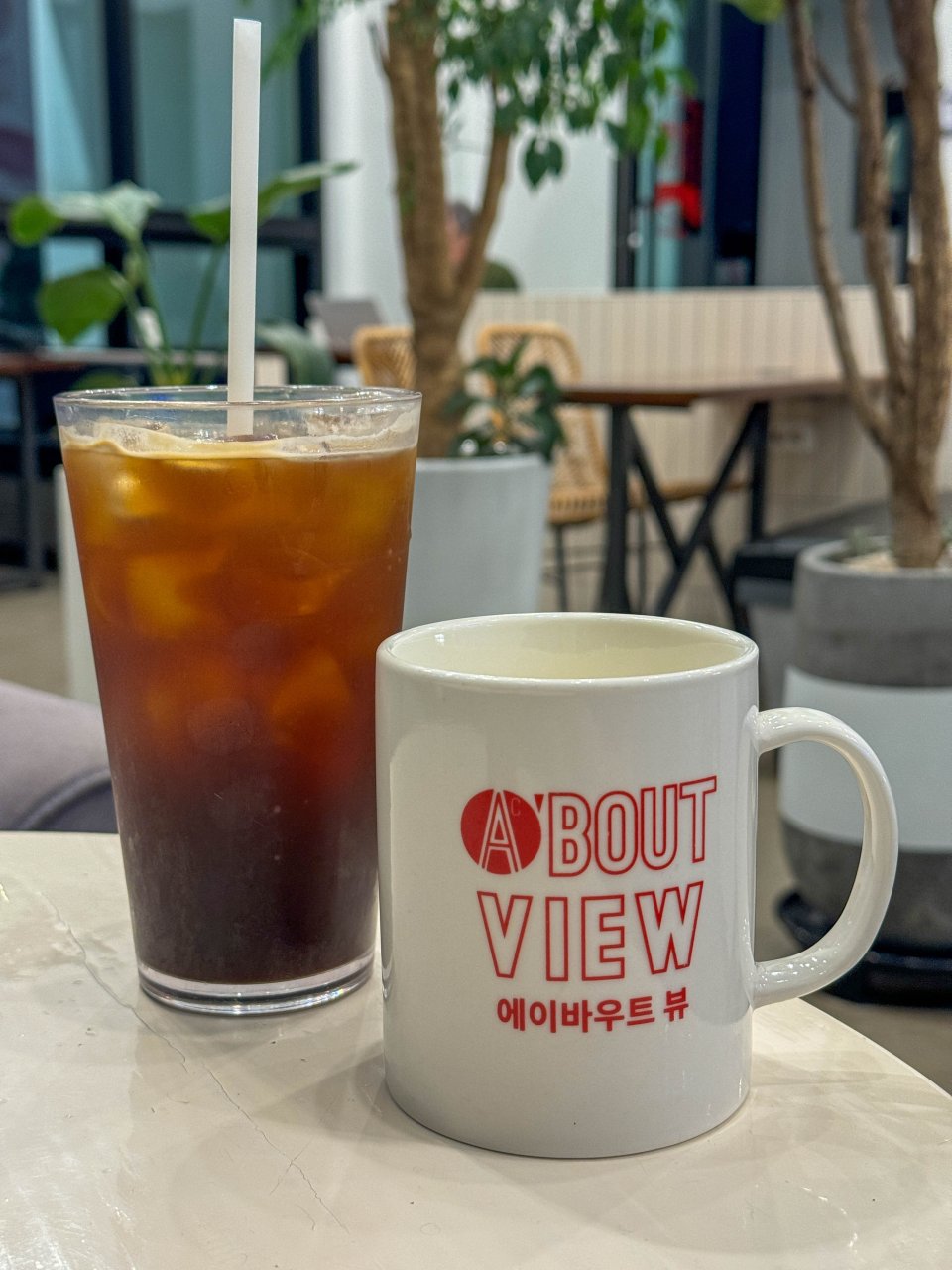 제주 하귀 오션뷰 카페 커피 음료 리뷰 컷
