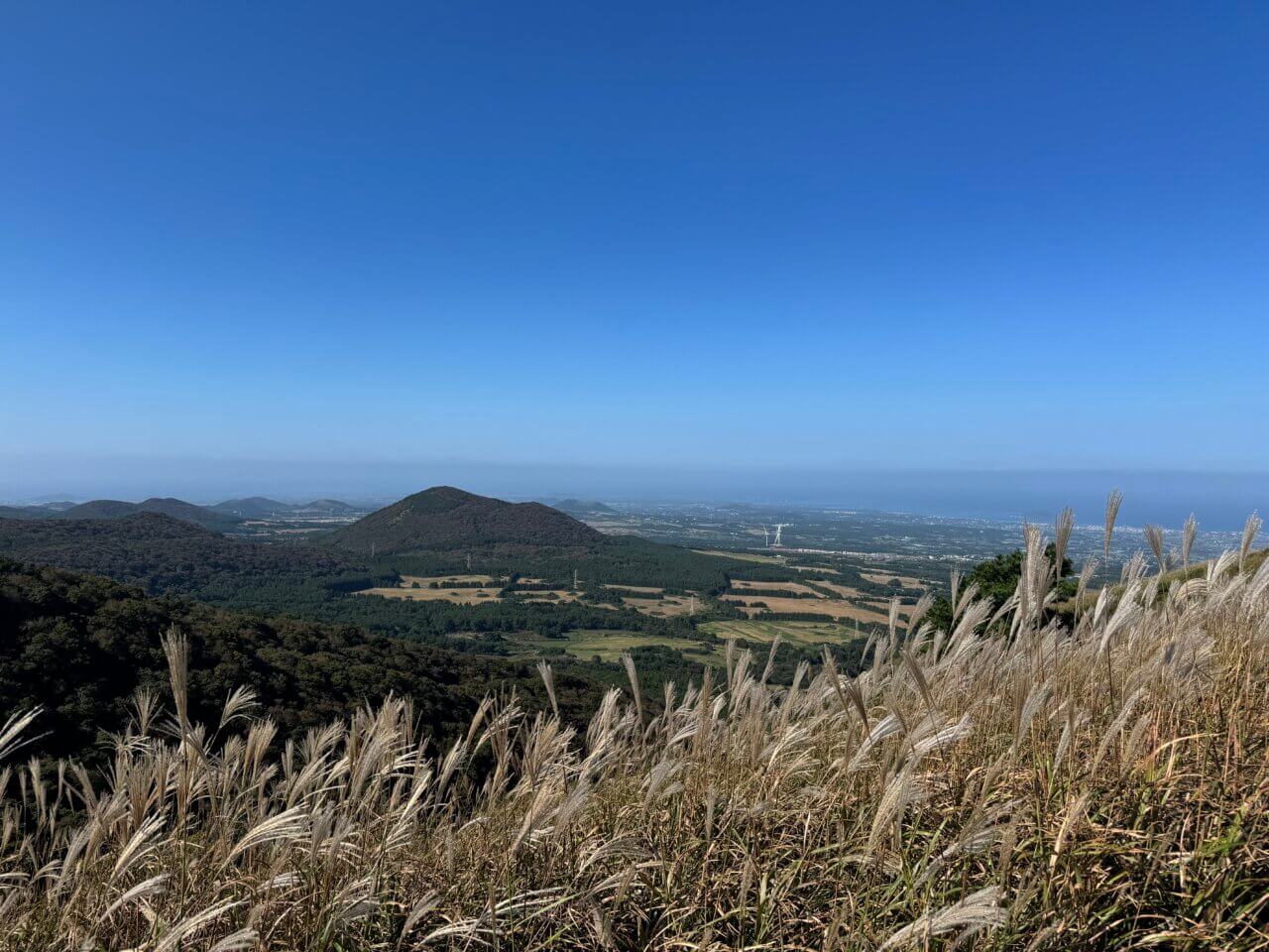 제주 노꼬메오름 정상뷰